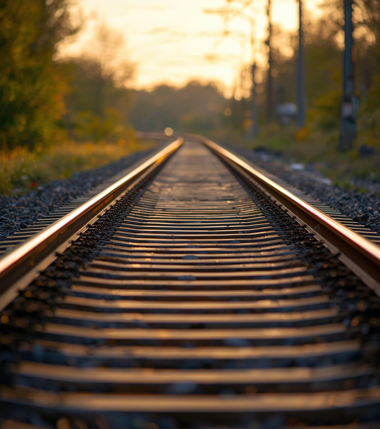 Rail network tracks