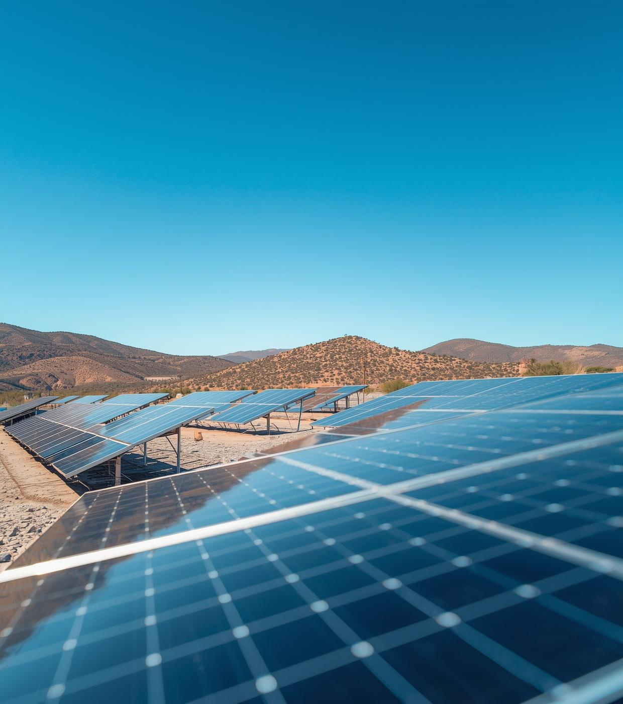 Solar farm environmental project